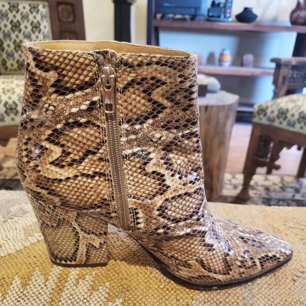 Steve Madden snakeskin booties - Picture 6 of 6